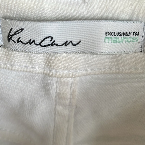 KanCan White Skinny Distressed Jeans - Picture 6 of 7